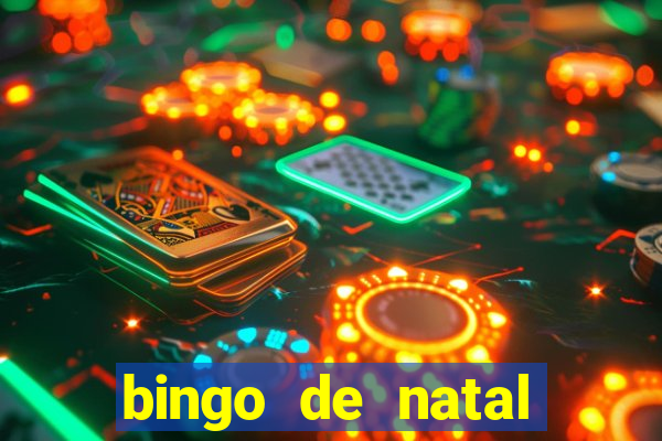 bingo de natal para imprimir gratis